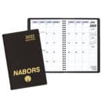 Custom Weekly Desk Appointment Planner w/ Continental Vinyl Cover
