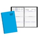 Custom Weekly Desk Appointment Planner w/ Technocolor Cover - 1