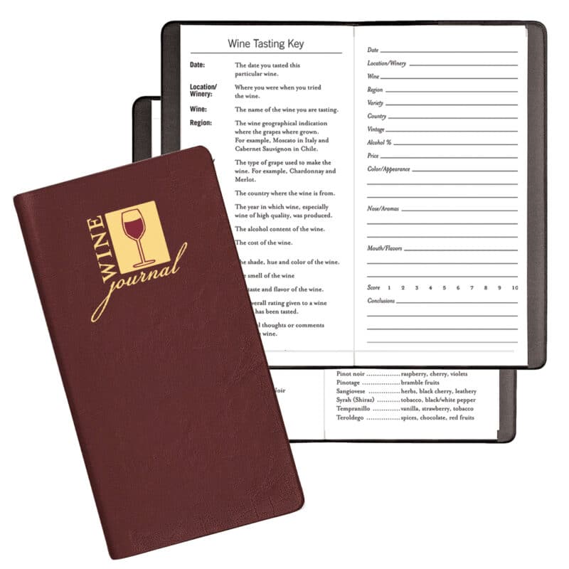 Custom Wine Journal w/ Continental Cover - 1