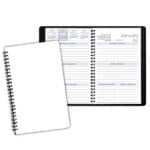 Custom Wire Bound Weekly Appointment Planner - 1