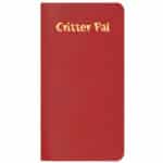 Custom Critter Pal-Pet Medical Journal/ Leatherette Cover - 4