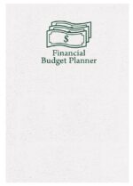 Custom Financial Budget Planner/ Leatherette Cover - 1