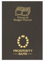 Custom Financial Budget Planner/ Leatherette Cover