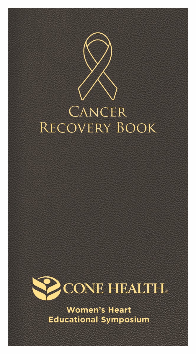 Custom Cancer Recovery Book 4" x 8"