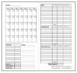 Custom Financial Budget Pocket Planner Leatherette Cover - 2