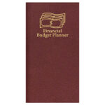 Custom Financial Budget Pocket Planner Leatherette Cover - 4