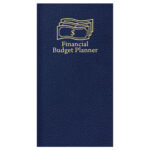 Custom Financial Budget Pocket Planner Leatherette Cover - 6