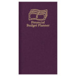 Custom Financial Budget Pocket Planner Leatherette Cover - 7