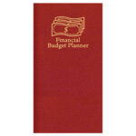 Custom Financial Budget Pocket Planner Leatherette Cover - 8