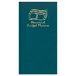 Custom Financial Budget Pocket Planner Leatherette Cover - 9