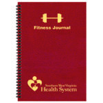 Custom Fitness Journal Large 5 1/2 x 8 1/2